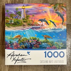 Cra-Z-Art Abraham Hunter “Catching Rays Lighthouse” Puzzle